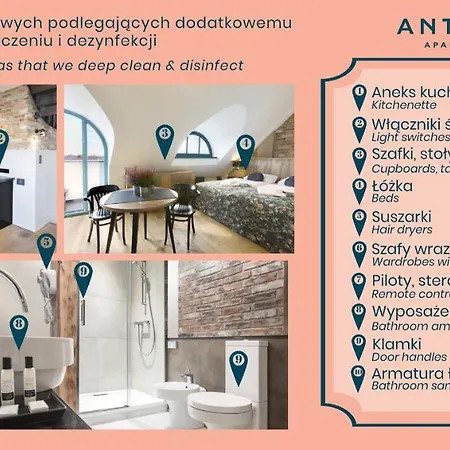 Aparthotel Antique Plac Szczepanski Krakow