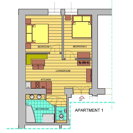 Kurkowa Apartment *