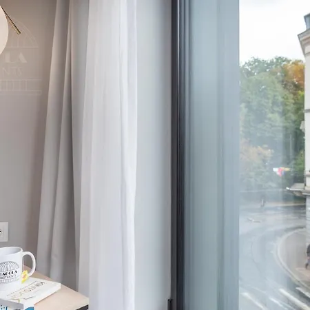 Appartement Modern View Of Planty Park Cracovie