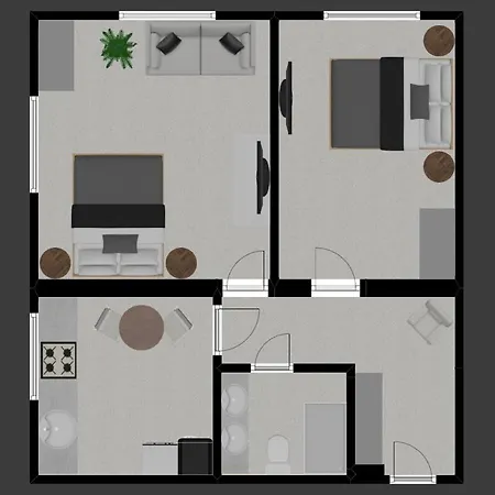 Apartament Stare Miasto/zameldowanie 24h Apartment Krakow