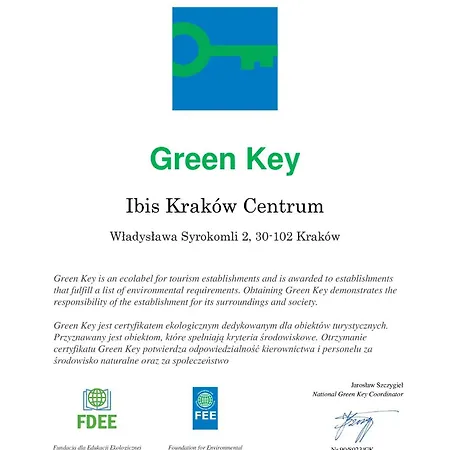 Отель Ibis Centrum Краков