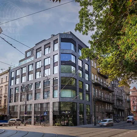 Modern View Of Planty Park * Cracovie