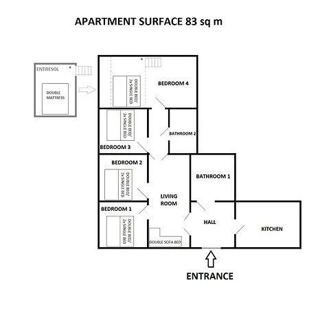 Ground Floor Family Apartman Krakkó