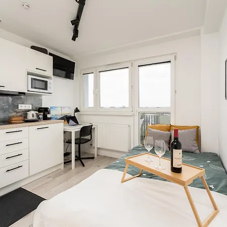 Czarnowiejska Mini With Loggia Apartmán