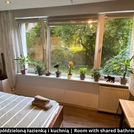 With Shared Bathroom And Kitchen Krakow