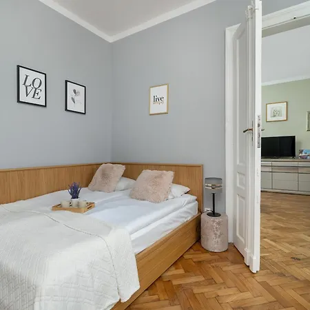 Charming With Desk In Downtown Cracow By Renters Apartment