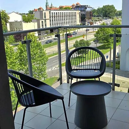 דירה Z Widokiem Na Wawel W Centrum Miasta קרקוב