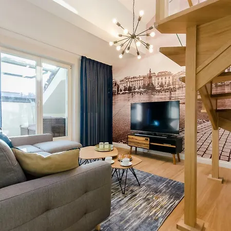 Kazimierz Penthouse With Private Terrace Apartment