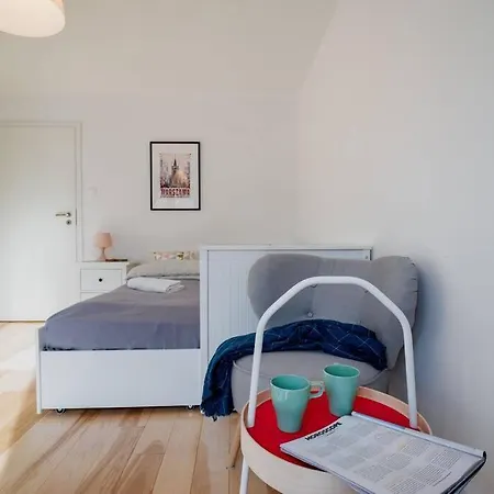 White Beds - For 6 People In The Center * Krakow