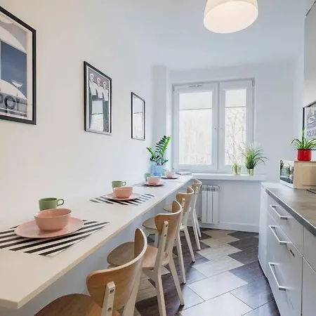 White Beds - For 6 People In The Center * Krakow