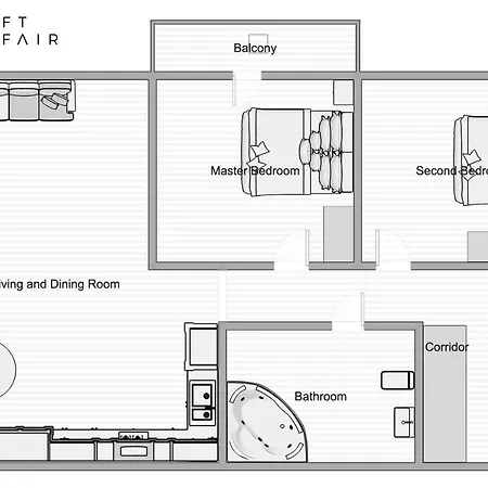 Hamptons By Loft Affair Apartment *