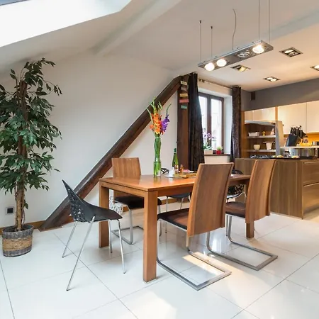 Magnificent Two-story Loft Apartment Krakow