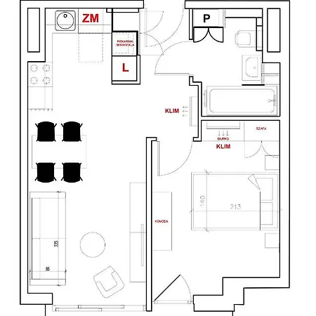 Apartment Piedmont By Loft Affair