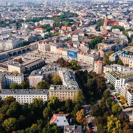 Inpoint G15 Near Old Town & Kazimierz District & Parking Option Aparthotel Krakow