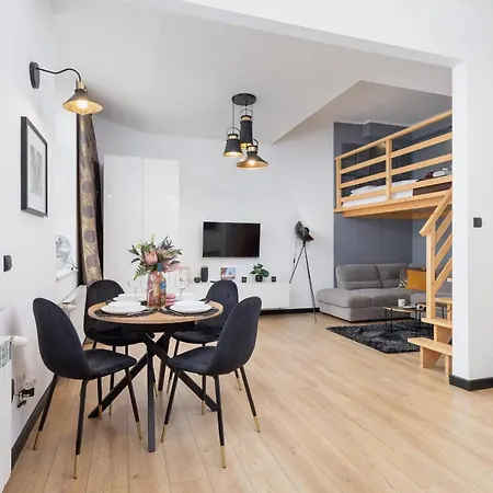 Arianska Studio With Mezzanine Cracow Center By Renters Krakow