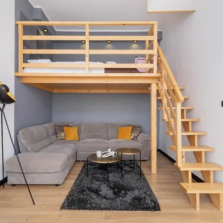 Arianska Studio With Mezzanine Cracow Center By Renters Krakow