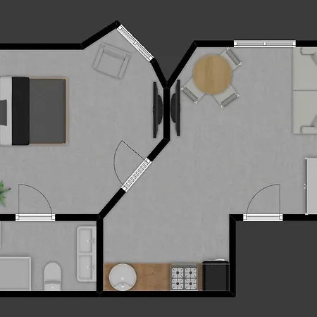 Apartment Househost Apartment: Starowislna Street 36/27 Krakow