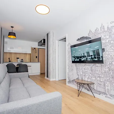 Inpoint G15 Near Old Town & Kazimierz District & Parking Option Aparthotel Krakow