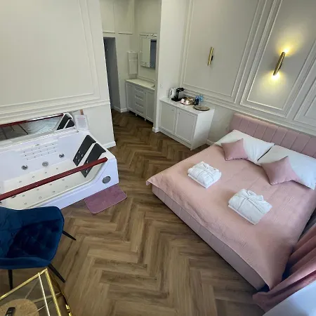 Lägenhet Glamour Prywatne Jacuzzi Starowislna Kraków
