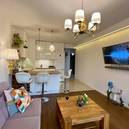 White And Bright With Riverside View And Parking * Krakow
