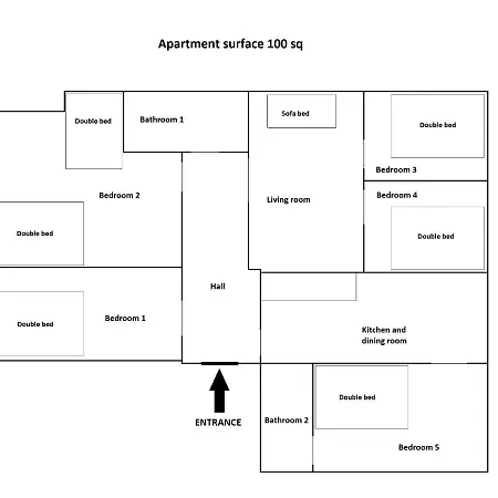 Appartement Location Topolowa Street *