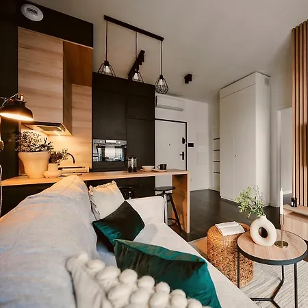 Przytulny Greenwall Apartment Krakow