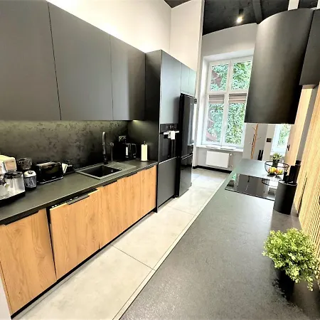 Luxury 100m2 Loft Design-apartment At Wawel + Netflix Apartment *