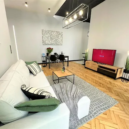 Luxury 100m2 Loft Design-apartment At Wawel + Netflix Apartment