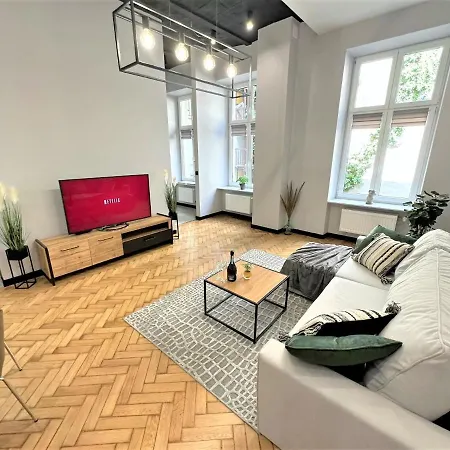 Apartment Luxury 100m2 Loft Design-apartment At Wawel + Netflix *