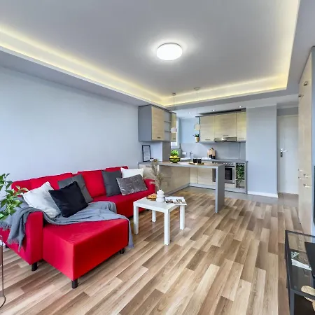Z Widokiem Na Panorame Miasta Apartment Krakow