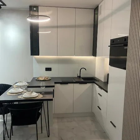 Crystal Luxury With Free Parking In Cracow For 4 Guests Apartment *