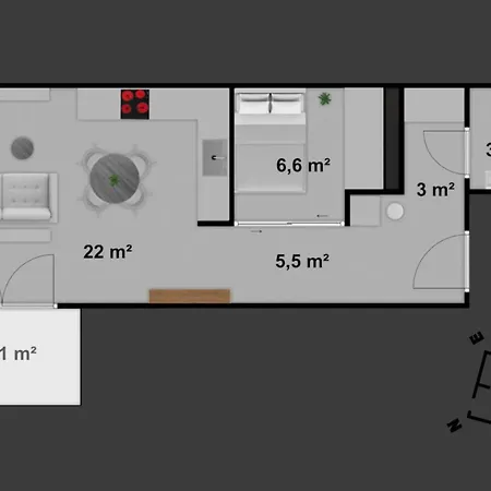 Apartament Wislane Tarasy
