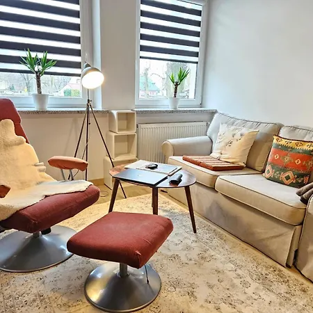 Lägenhet Schicke 2-zimmer-wohnung Im Vintage-look