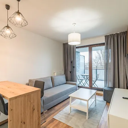 Apartment Business - City View With Balcony & Parking By Rentujemy Krakow