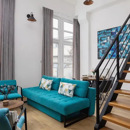 Deluxe Loft Lubelska With Mezzanine By Renters Krakow