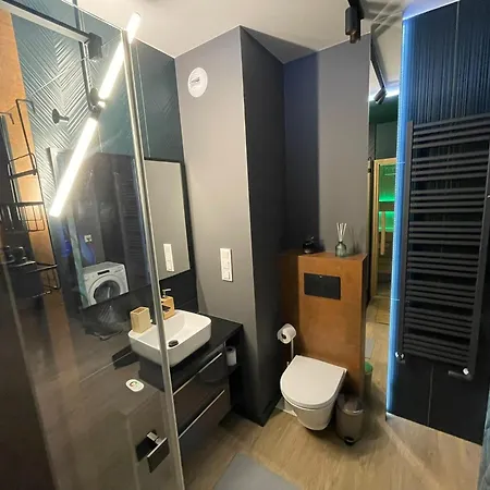 New Comfortable With Balcony And Sauna On Klimieckiego Street Krakow