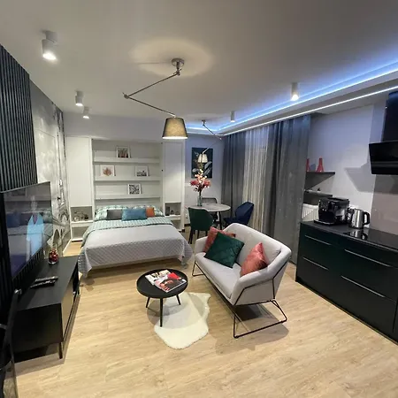 New Comfortable With Balcony And Sauna On Klimieckiego Street * Krakow