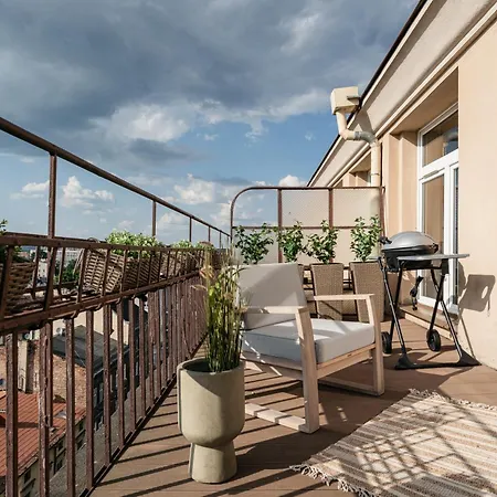 Penthouse Panorama - Loftaffair Apartment Krakow