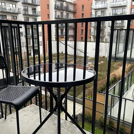 Apartment New Comfortable With Balcony And Sauna On Klimieckiego Street *