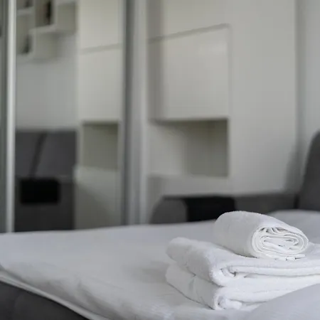 Apartment Park Tysiaclecia Grey Studio Krakow
