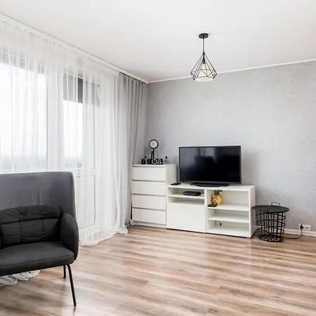 Park Tysiaclecia Grey Studio Apartment Krakow