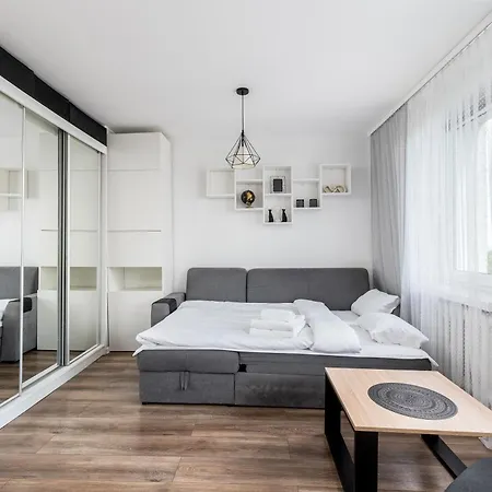 Park Tysiaclecia Grey Studio Apartment Krakow