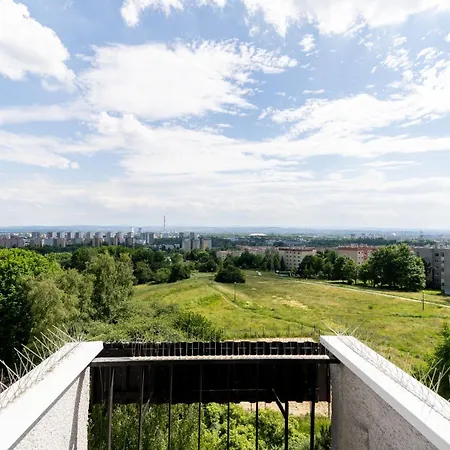 Apartment Park Tysiaclecia Grey Studio Krakow