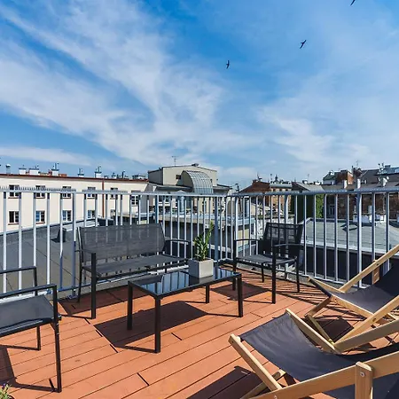 Apartament 2 Bedroom With Terrace- Pilsudskiego 11 Kraków
