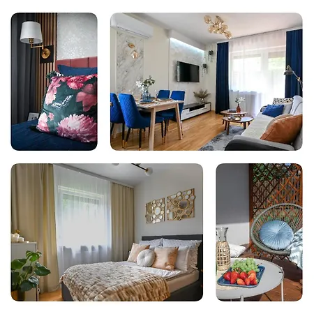 Malinowelove Aircon, 3 Rooms, Parking, Ogrod Apartment Krakow