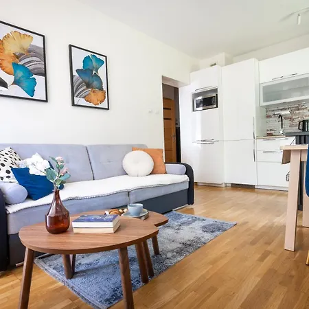 Malinowelove Aircon, 3 Rooms, Parking, Ogrod Apartment *