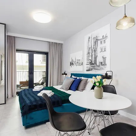 Old Town With Balcony - Rajska 3 Street Apartment Krakow