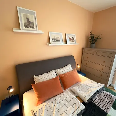 Przytulny 2 Pokojowy Apartament 46m2 W Centrum * Krakow