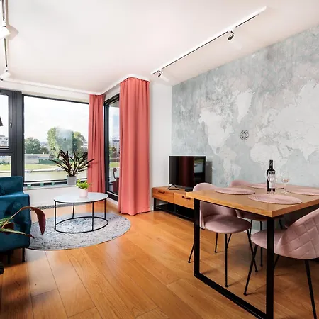Elegancki Apartament Przy Wisle - Prywatny Parking - By Upstairs * Krakow