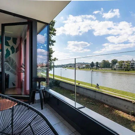 Elegancki Apartament Przy Wisle - Prywatny Parking - By Upstairs Krakow